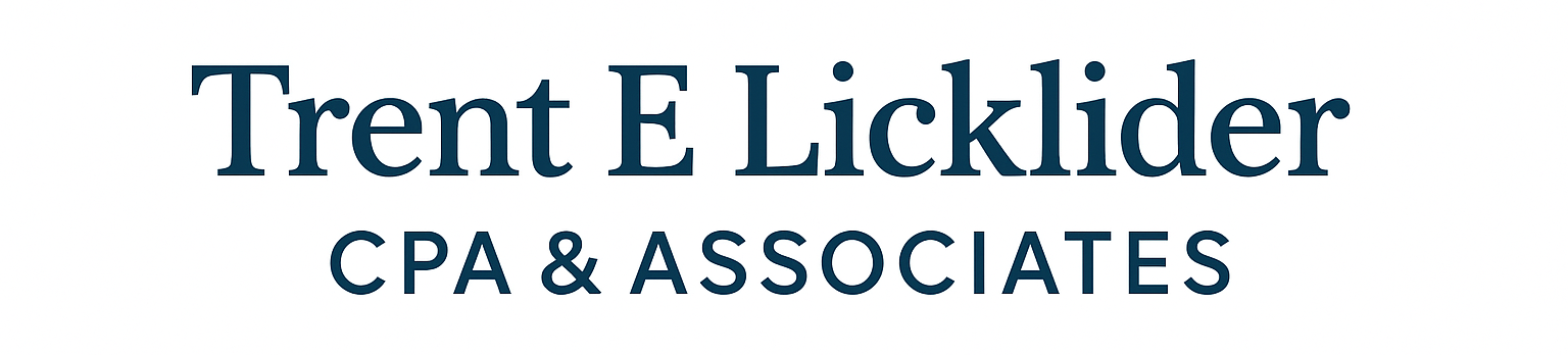 Trent E Licklider CPA & Associates logo
